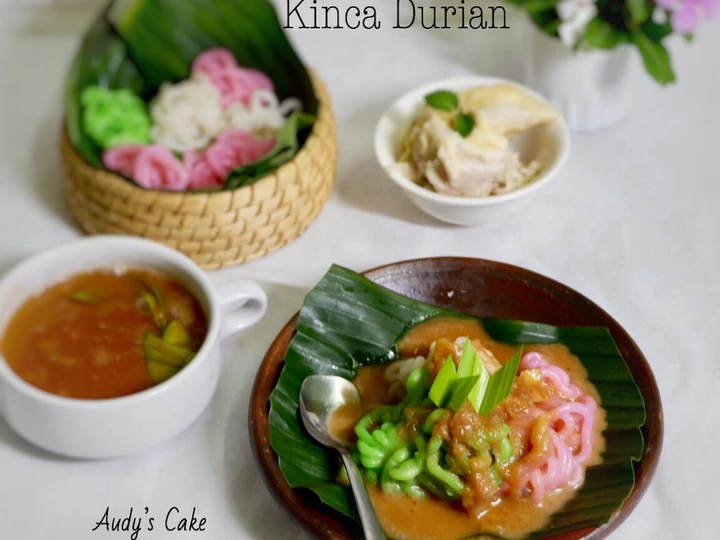 Cara Mudah Menyiapkan Resep Putu Mayang kinca Durian yang Uenak Anti Ribet, Mantap