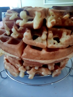 Una foto de Receta de waffles básica