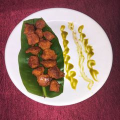 Pumpkin pakora A picture of Pumpkin pakora.