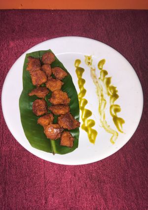 A picture of Pumpkin pakora.
