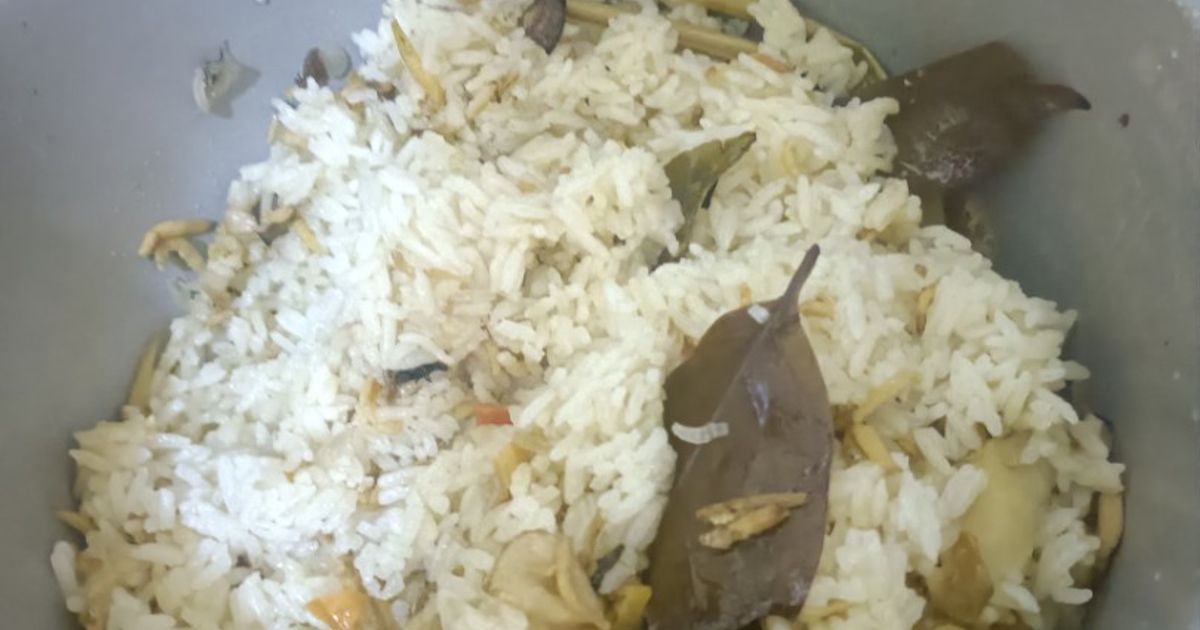 Nasi Liwet rice cooker ala Ria