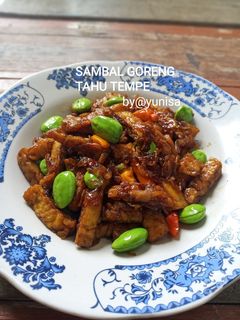 Foto resep Sambal goreng tahu tempe