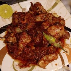 Highway style chicken karahi A picture of Highway style chicken karahi.