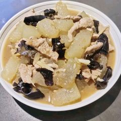 A picture of Sauteed Winter Melon.