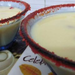 A picture of Fruit Custard.