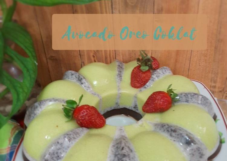 Bagaimana Membuat Avocado Oreo Coklat Anti Gagal