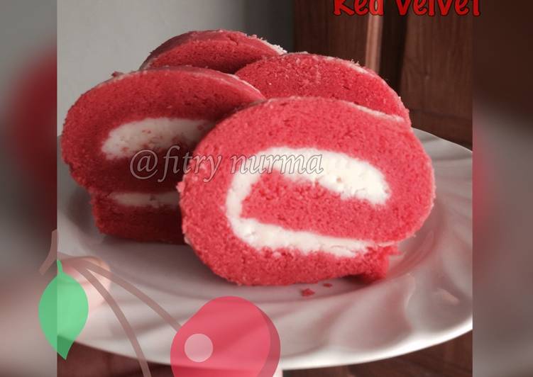 Bolu gulung red velvet