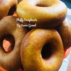 A picture of Fluffy Doughnuts.
