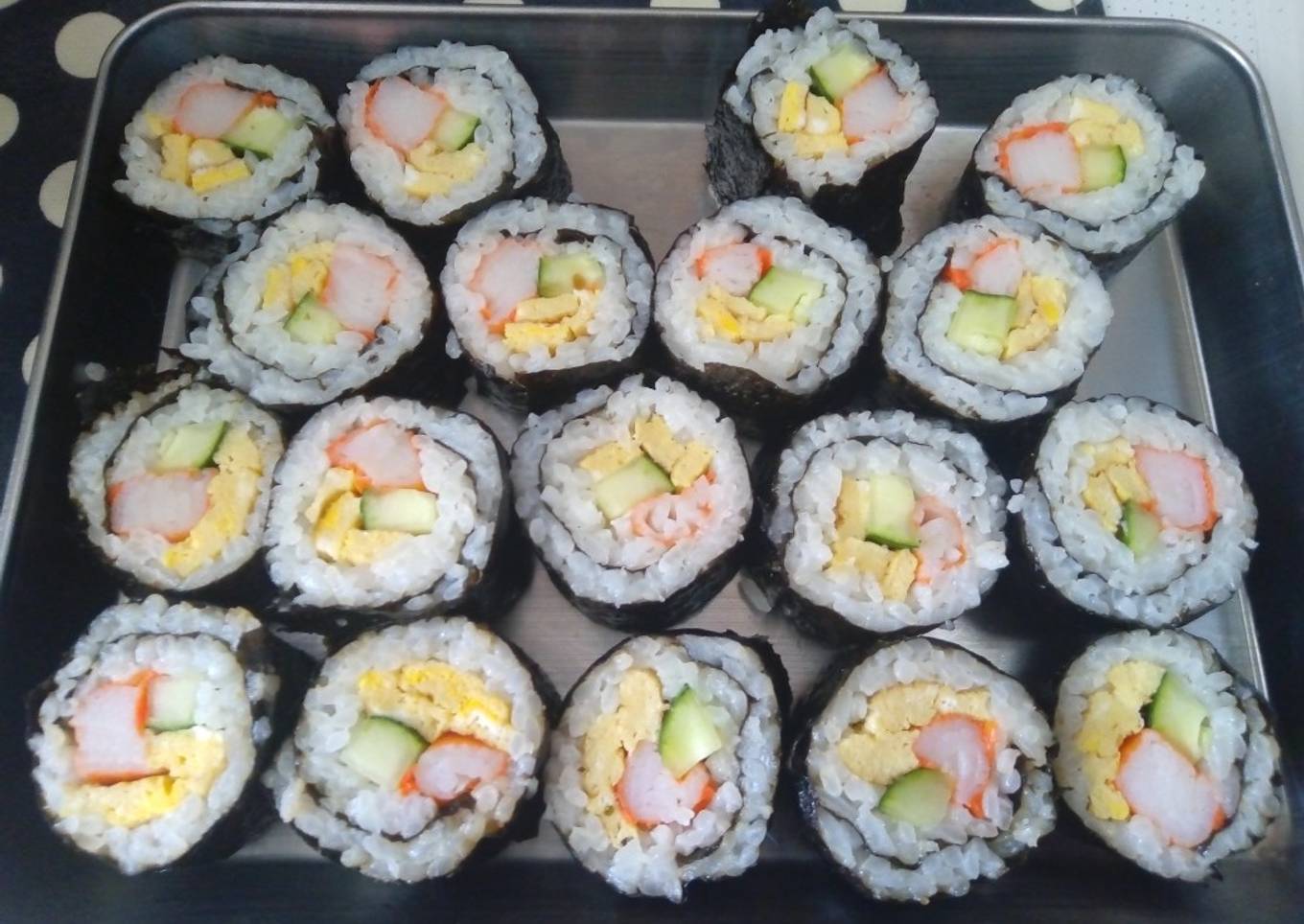 Kimbab..... Korean rice roll