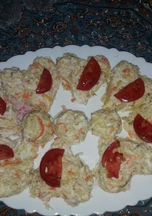عکسی از دستور دیزاین سالاد الویه