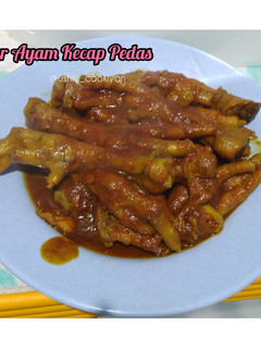 Foto resep Ceker Ayam Kecap Pedas
