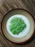 27.Bubur barley tepung ketan pandan