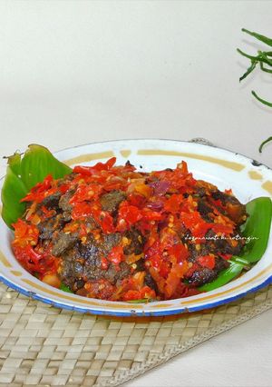 Foto resep Dendeng Lambok Balado Khas Minang