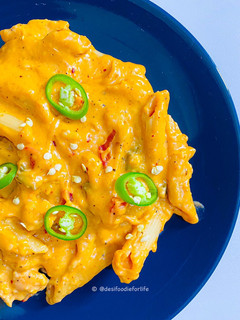 A picture of Cheesy Penne Pasta.