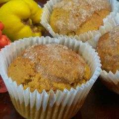 A picture of Cinnamon pumpkin muffin.