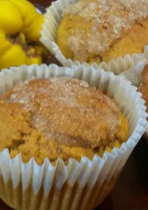 A picture of Cinnamon pumpkin muffin.