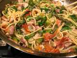 asparagus bacon pasta