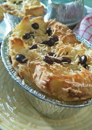 Foto resep Puding Roti Tawar Panggang