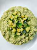Pasta con pesto di zucchine e menta