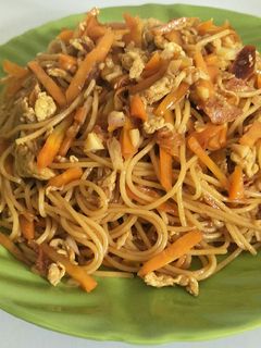 Foto resep Mie spaghetti #BikinRamadanBerkesan