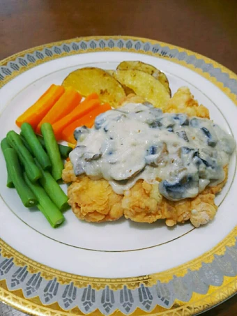 Cara Gampang Menyiapkan Resep Chicken Steak with Mushroom Sauce yang Bisa Manjain Lidah Anti Ribet, Menggugah Selera