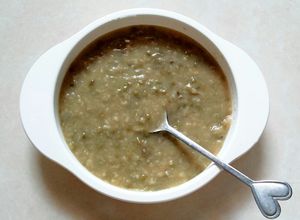 Foto resep Bubur Oatmeal Kacang Hijau Breakfast Cemilan MPASI 1Y+