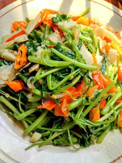 Foto resep Ca Kangkung Terasi