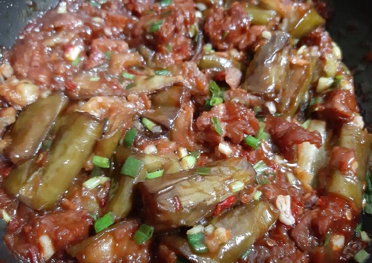 Cara Membuat Tumis Terong Daging Sapi Ekonomis Untuk Dijual