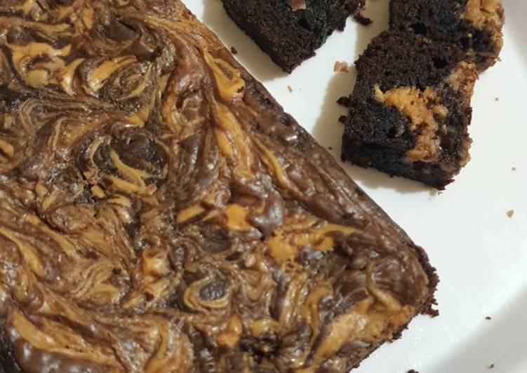 makanan Brownies Selai Kacang Anti Gagal