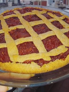Una foto de Pastafrola/Pastafrola integral versión saludable ❤️ Rápido fácil