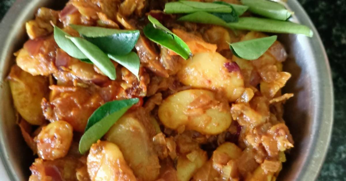 Double Butter Beans Masala Recipe by Shrimathi Samayal Cookpad