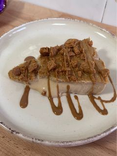 Una foto de Tarta de queso y Lotus