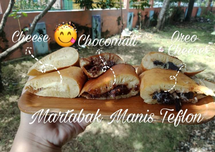 Resep Martabak Manis Teflon | Cara Mengolah Martabak Manis Teflon Yang Sedap