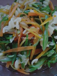 Foto resep Tumis Wortel Makaroni dan Buncis