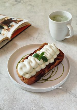 Foto resep Matcha Cream Toast