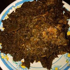 A picture of Vegetable soup.