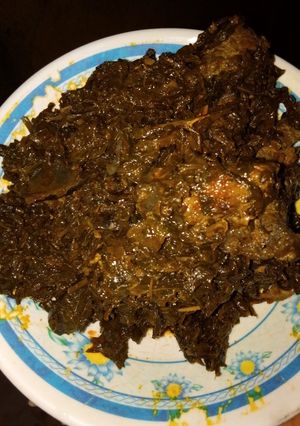 A picture of Vegetable soup.