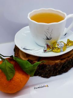 عکسی از دستور دمنوش پوست نارنگی🍊