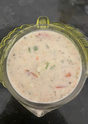 A picture of Veg Raita.