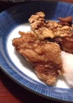 A picture of Mackerel Tatsuta-age (Deep-fried Mackerel).