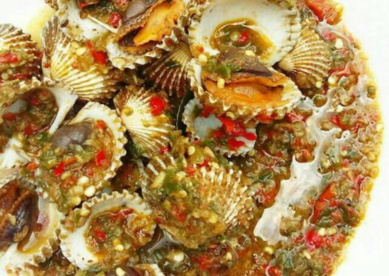Resep Kerang Rica Rica, Enak Banget
