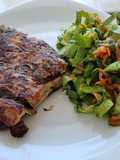 Tortilla de papas y hongos Shiitake