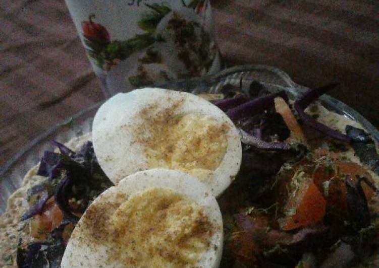 How to Make Any-night-of-the-week Masala papad with boiled egg