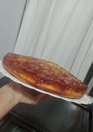 Una foto de Bizcochuelo Invertido de Banana