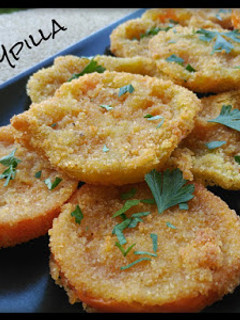 Una foto de Tomates verdes fritos