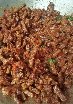 Foto resep Sambal goreng tempe pedas