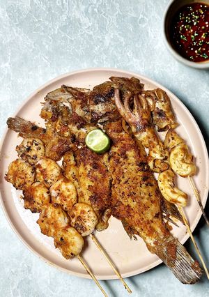 Foto resep Seafood Bakar ala Jimbaran