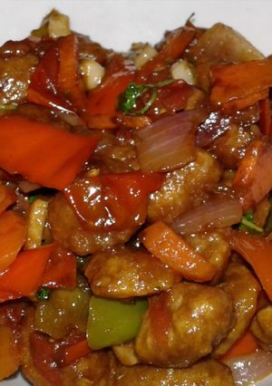 A picture of Soya Chilli.