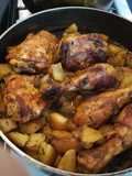 Pollo en salsa de soya
