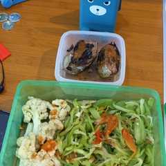 Tongkol bakar, tumis labu siam makanan diet ya রেসিপির প্রধান ছবি